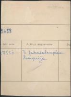 Brassó, A szász evangélikus Fekete templom kapuja, kartonra ragasztott fotó, hátoldalon feliratozva,...