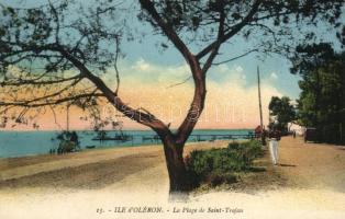 Ile d'Oléron, Plage de Saint Trojan / beach, automobile