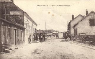 Prouvais, Rue d'Amifontains / street, well (EB)