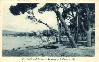 Juan-les-Pins, Pinede et la Plage / beach (EB)