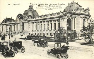 Paris, Petit Palais des Champs-Élysées, Musée des Beaux-Arts / palace, museum, automobile