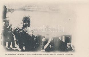 Le Président en Danemark - M. Loubet et le Roi Christian / Émile Loubet visiting King Christian of D...