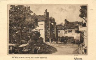 Paris, Montmartre, Place du Tertre / square s: A. Antoine