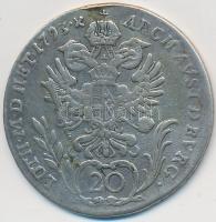Ausztria 1793F 20kr Ag "II. Ferenc" (6,53g) T:3
Austria 1793F 20 Kreuzer Ag "Franz II...