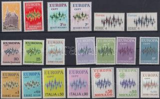 Europa CEPT 40 db bélyeg 2 db stecklapon Europa CEPT 40 stamps