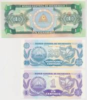 Nicaragua 1990. 1C + 1991. 1c (4x) közeli sorszámok + 25c (4x) közeli sorszámok T:I
Nicaragua 1990. ...