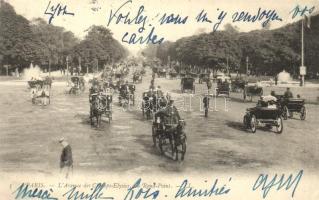 1899 Paris, Avenue des Champs-Élysées, Rond Point (EK)