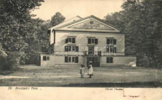 Arnstadt, Fürstl Theater / Theater (wet damage)