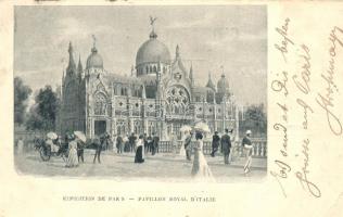 1900 Paris, Exposition Universelle, Italian Royal Pavilion (EK)