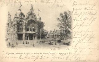 1900 Paris, Exposition Universelle, Italian Royal Pavilion (EK)