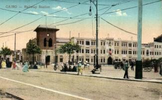 Cairo, Railway station (taken from a leporello)