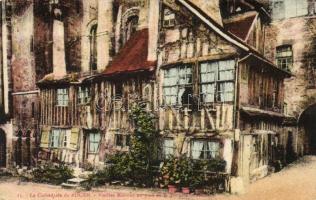 Rouen, Cathedral, old houses (EK)