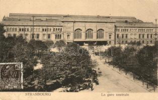 Strasbourg, Gare Centrale / railway station (EK)