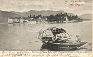 Isola Bella (Lago Maggiore) boats (EK)