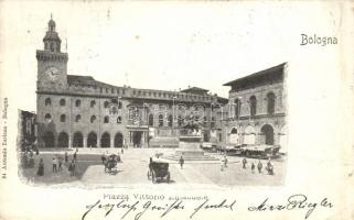 Bologna, Piazza Vittorio Emanuele / square (EK)