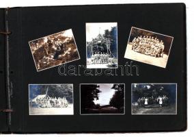 1929-1939 Régi fotóalbum 69 képpel(Lillafüred, Bécs, Mátraháza, Somlóváralja, Mariazell), több cserk...