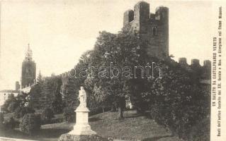 Castelfranco Veneto, castle, sttaue