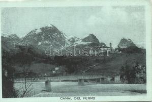 Canal del Ferro, bridge