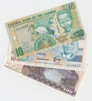 10db vegyes klf külföldi bankjegy afrikai országokból T:vegyes, több I
10pcs of mixed diff banknotes...