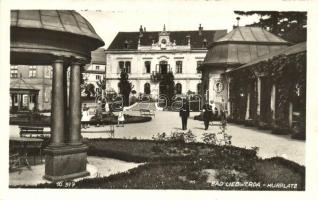 Lazne Libverda, Bad Liebwerda; Kurplatz / Spa  square