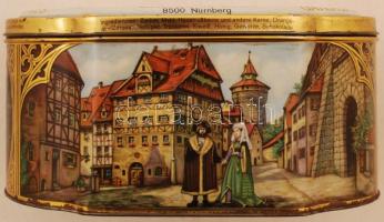 3 db fém dobozka (Cigarettes Sultana, Tabacos La Paz Primeros, Wicklein), 10x11x2 cm, 14x10x4 cm, 21...