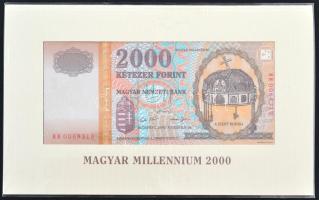 2000. 2000Ft "Millennium" T:I Eredeti bontatlan díszcsomagolásban!
