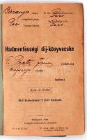 1901 Hadmentességi díj-könyvecske, Pécs