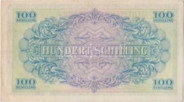 Ausztria/nemzetközi megszállás 1944. 100Sch T:II- Austria/allied occupation 1944. 100 Schilling C:VF...