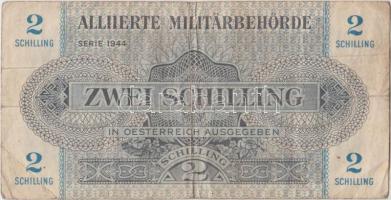 Ausztria/nemzetközi megszállás 1944. 50Gr + 1Sch + 2Sch T:III
Austria/allied occupation 1944. 50 Gro...
