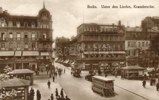 Berlin, Unter den Linden, Kranzlerecke, restaurant, autobus, hotel