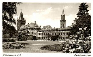 Weinheim, Schlosspark Cafe / castle park, cafe