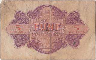 Ausztria / nemzetközi megszállás 1944. 5Sch T:III
Austria / allied occupation 1944. 5 Schilling C:F
...