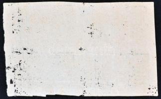 Albánia 1914. 10p "Esat Pasha" vasúti bélyegpénz négyes ívben T:III
Albania 1914. 10 Para ...