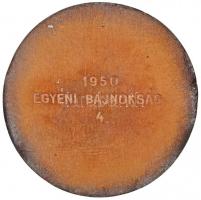 Matzon Frigyes (1909-1986) 1950. "Budapesti Tekéző Alszövetség / 1950 Egyéni bajnokság 4."...