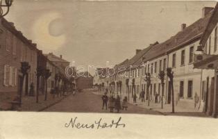 Neustadt, street, shop of Wilhelm Fütler photo (small tear)