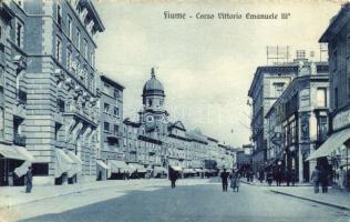 Fiume, Corso Vittorio Emanuele III. (EK)