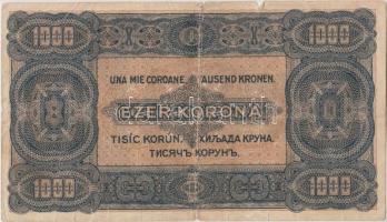 1923. 1000K "Magyar Pénzjegynyomda" T:III