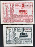 Németország / Weimari Köztársaság / Steinburg 1918. 1M + 2M + 20M + 50M T:I-,II,III
Germany / Weimar...