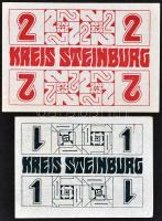 Németország / Weimari Köztársaság / Steinburg 1918. 1M + 2M + 20M + 50M T:I-,II,III
Germany / Weimar...