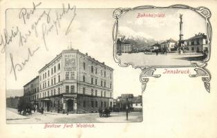 10 db RÉGI külföldi városképes lap; főleg osztrák / 10 old foreign town-view postcards; mostly Austr...