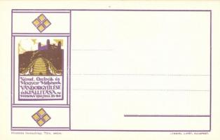 10 db RÉGI főleg használatlan magyar városképes és egy motívum lap; üdvözlő / 10 old mostly unused H...