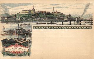 5 db régi használatlan milleniumi 2kr-os díjjegyes litho levelezőlap / 5 old 2kr millenium postcards...