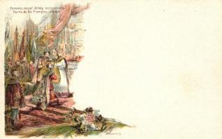 5 db régi használatlan milleniumi 2kr-os díjjegyes litho levelezőlap / 5 old 2kr millenium postcards...