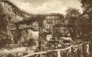 Budapest XIV. Angol Park, Csodacsónakázás, Hegyi vasút