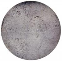 Renner Kálmán (1927-1994) DN "Győr Város Emlékére" ezüstözött Br emlékplakett (80mm) T:2