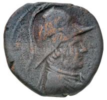 Görög-Baktriai Királyság I. Eukratides Kr.e. 171-145. Drachma Br (4,57g) T:3 Greco-Bactrian Kingdom Eucratides I 171-145 BC Drachma Br (4,57g) C:F