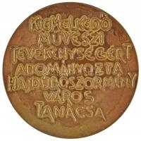 DN "Káplár Miklós Díj - Alapítva 1968-ban / Kiemelkedő művészi tevékenységért adományozta Hajdú...