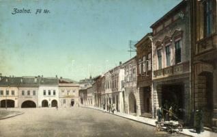 Zsolna, Fő tér, Wecht Márk üzlete / main square, shop (EK)