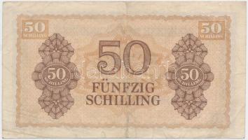 Ausztria/nemzetközi megszállás 1944. 50Sch T:III Austria/allied occupation 1944. 50 Schilling C:F Krause 109