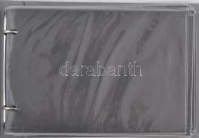 Műbőr bankjegy tartó album 38db férőhellyel